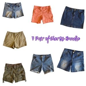 7 Pair of Shorts Bundle